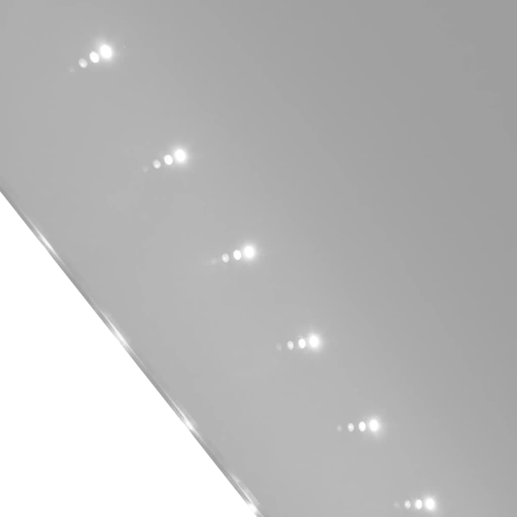Badezimmerspiegel mit LEDs 100x60 cm