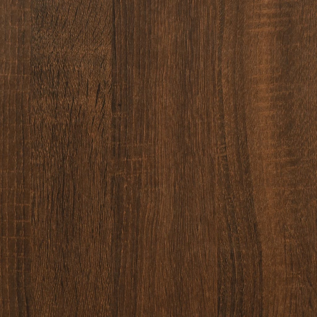 Salontafel 100x49x45 cm bewerkt hout bruin eikenkleur