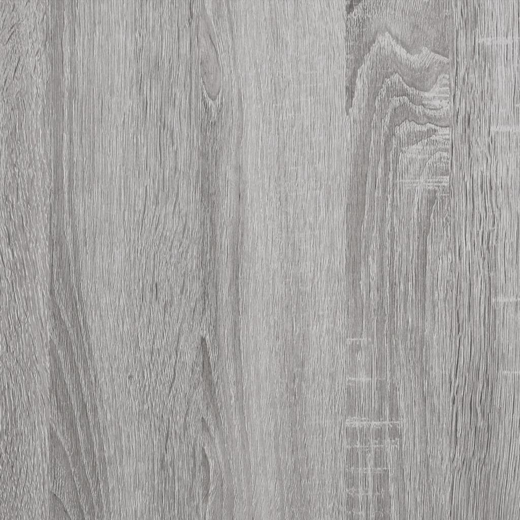Salontafel 49,5x49,5x45 cm bewerkt hout grijs sonoma eikenkleur
