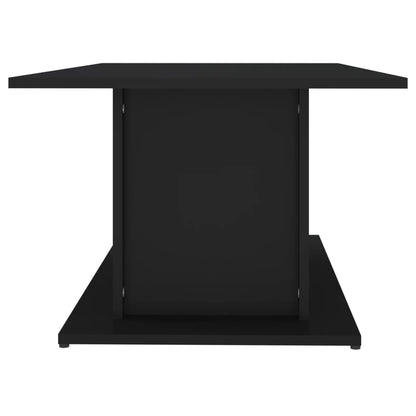 Couchtisch 102x55,5x40 cm verarbeitetes Holz schwarz