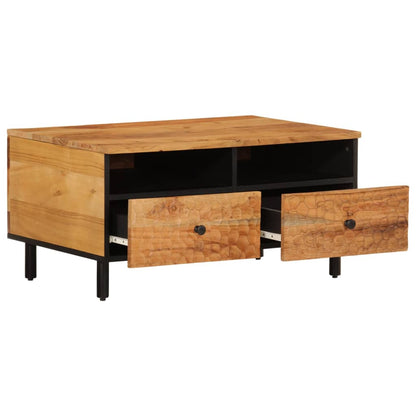 Couchtisch 80x54x40 cm massives Akazienholz