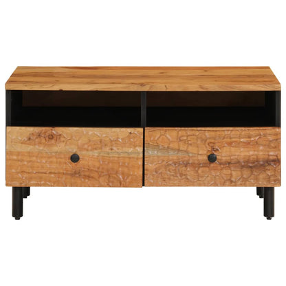 Couchtisch 80x54x40 cm massives Akazienholz