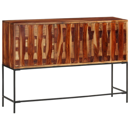 Sideboard 110x28x76 cm massives Akazienholz