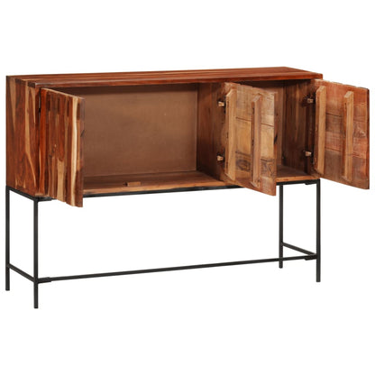 Sideboard 110x28x76 cm massives Akazienholz
