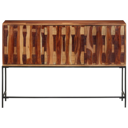 Sideboard 110x28x76 cm massives Akazienholz