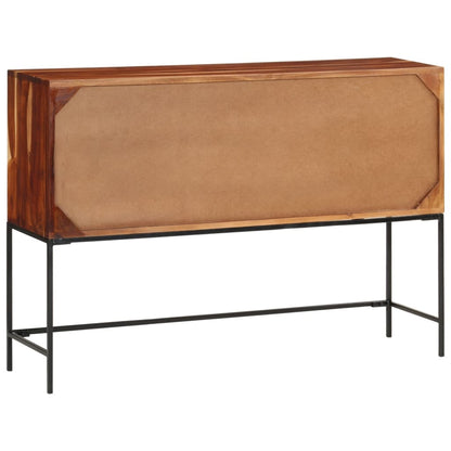 Sideboard 110x28x76 cm massives Akazienholz