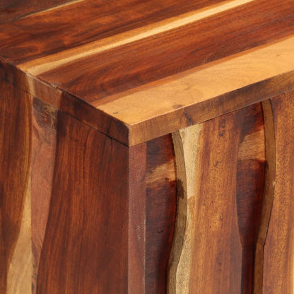 Sideboard 110x28x76 cm massives Akazienholz