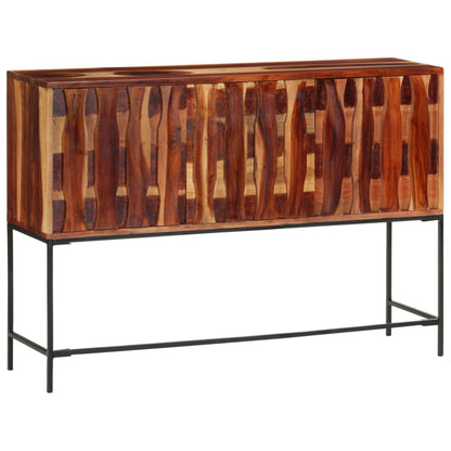 Sideboard 110x28x76 cm massives Akazienholz