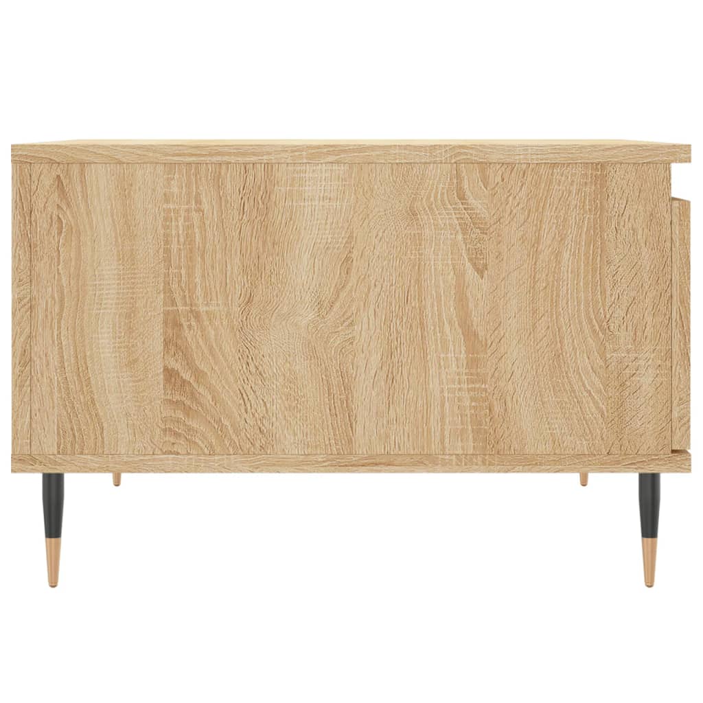 Couchtisch 55x55x36,5 cm verarbeitetes Holz Sonoma Eiche Farbe