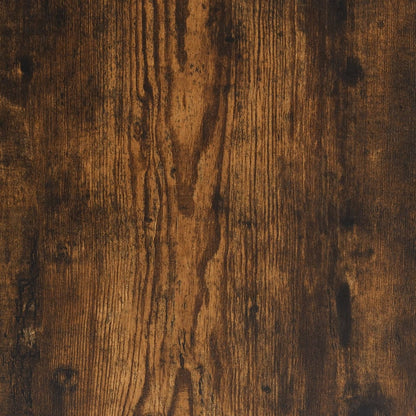 Couchtisch 80x80x40 cm verarbeitetes Holz geräucherte Eichenfarbe
