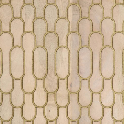 Couchtisch 100x54x40 cm massives Mangoholz