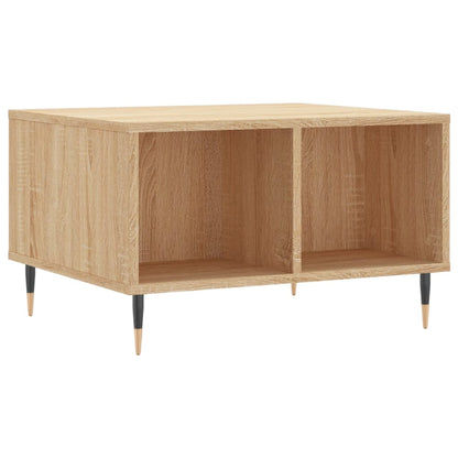 Couchtisch 60x50x36,5 cm verarbeitetes Holz Sonoma Eiche Farbe