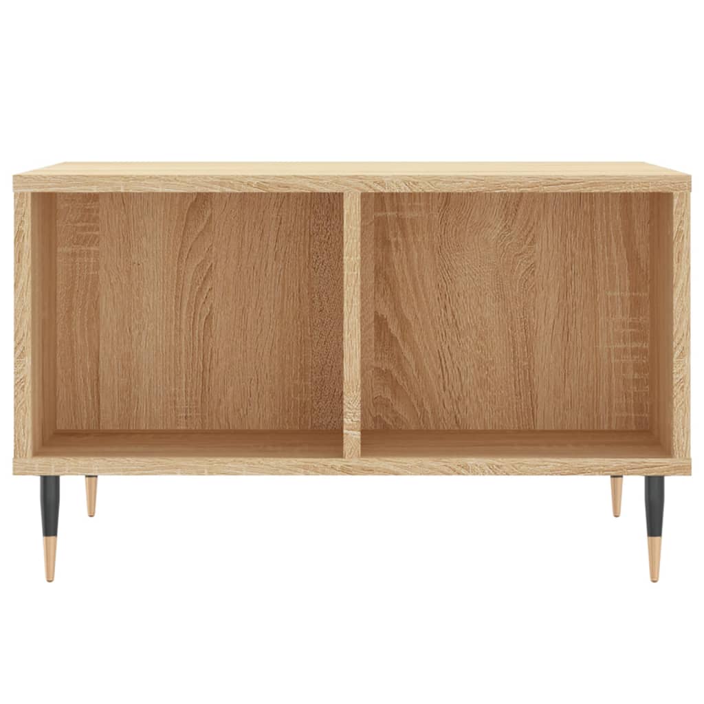Couchtisch 60x50x36,5 cm verarbeitetes Holz Sonoma Eiche Farbe