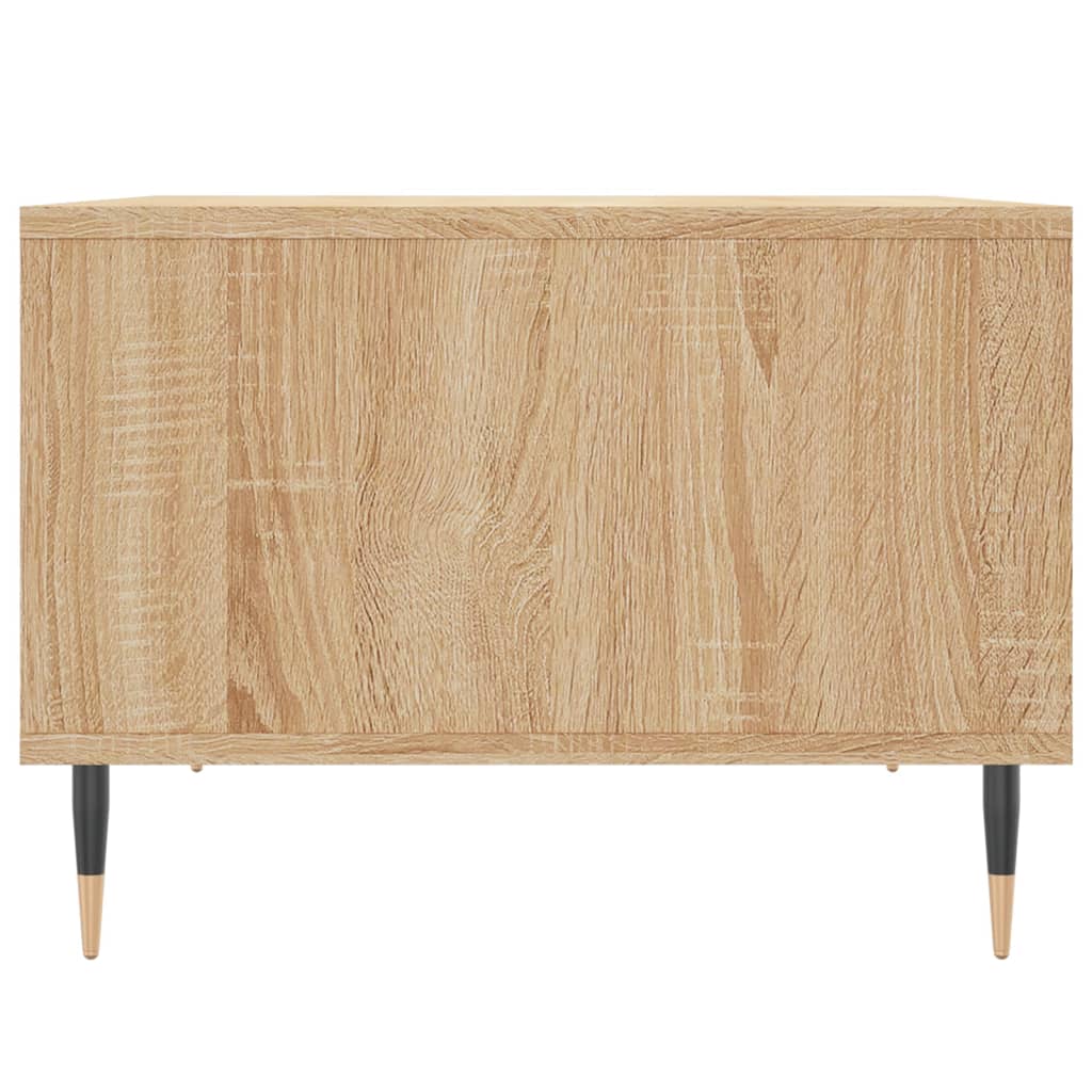 Couchtisch 60x50x36,5 cm verarbeitetes Holz Sonoma Eiche Farbe