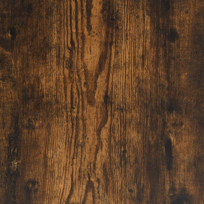 Couchtisch 60x50x36,5 cm verarbeitetes Holz in geräucherter Eichenfarbe