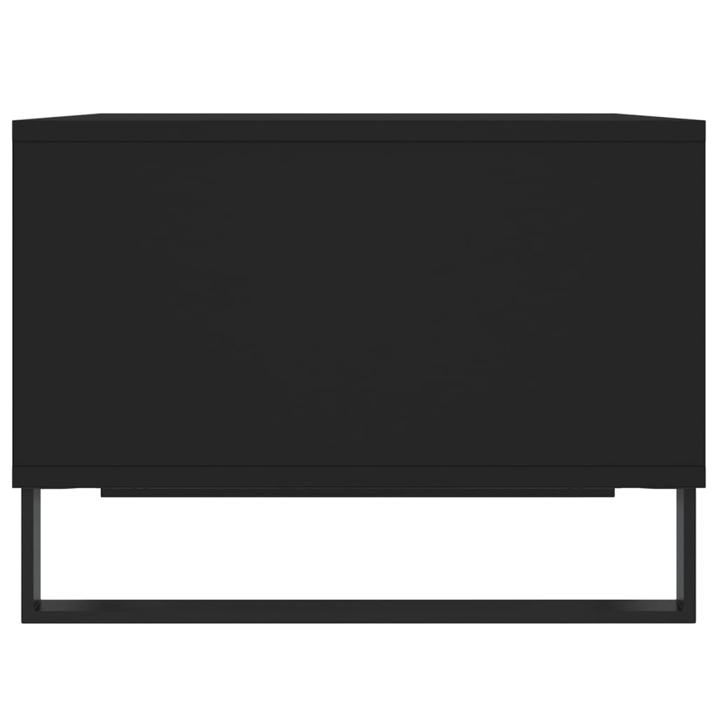 Couchtisch 60x50x36,5 cm verarbeitetes Holz schwarz