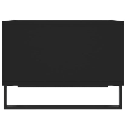 Couchtisch 60x50x36,5 cm verarbeitetes Holz schwarz