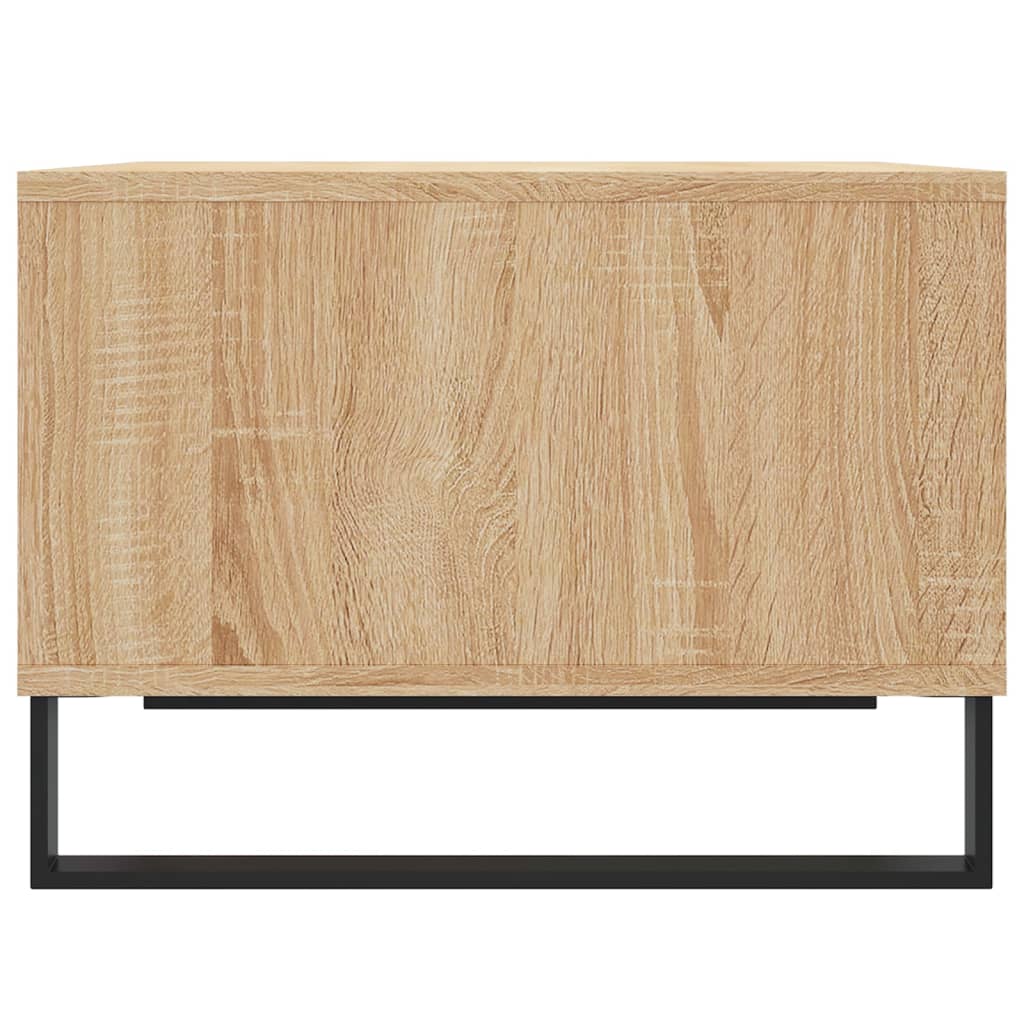 Couchtisch 60x50x36,5 cm verarbeitetes Holz Sonoma Eiche Farbe