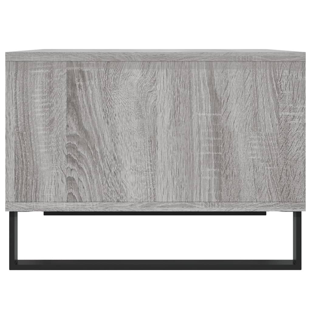 Couchtisch 60x50x36,5 cm verarbeitetes Holz grau