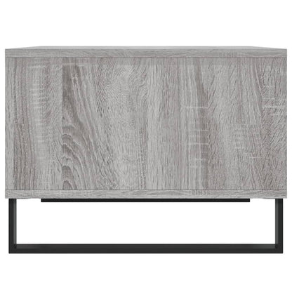 Couchtisch 60x50x36,5 cm verarbeitetes Holz grau