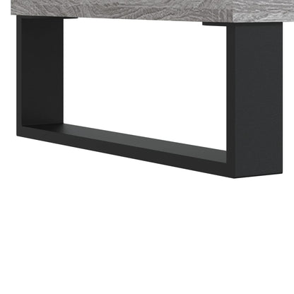 Couchtisch 60x50x36,5 cm verarbeitetes Holz grau