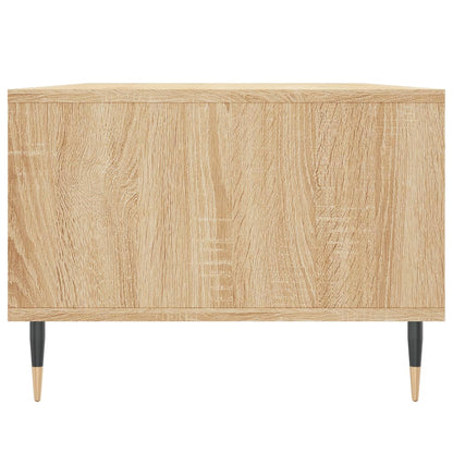 Couchtisch 90x50x36,5 cm verarbeitetes Holz Sonoma Eiche Farbe