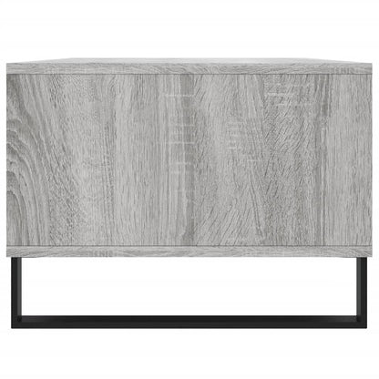 Salontafel 90x50x36,5 cm bewerkt hout grijs sonoma