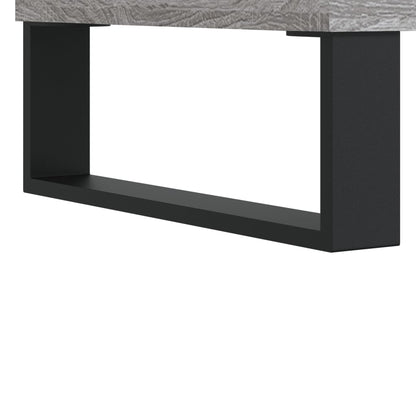 Salontafel 90x50x36,5 cm bewerkt hout grijs sonoma