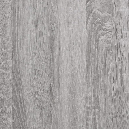 2-teiliges Tischset aus verarbeitetem Holz in der Farbe Sonoma-Eiche