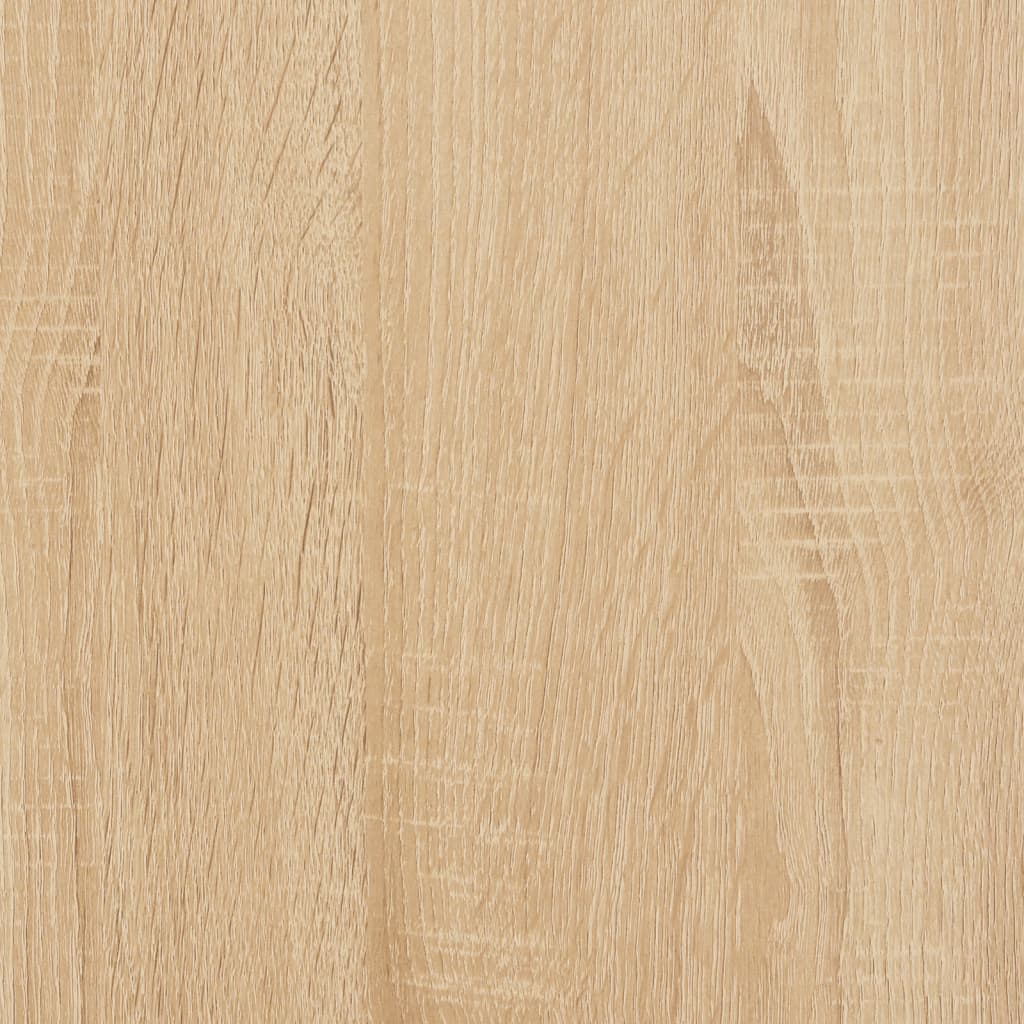 Couchtisch 100x50x45 cm verarbeitetes Holz Sonoma Eiche Farbe