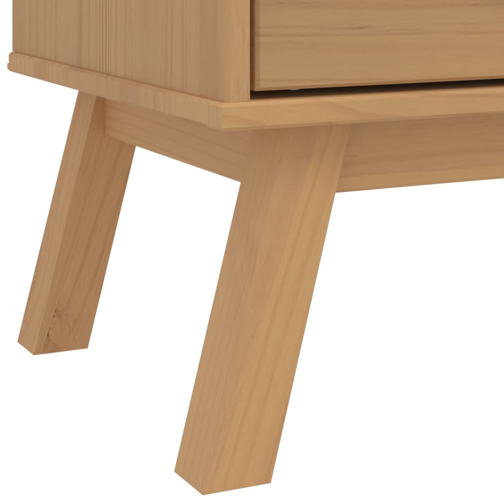 Kommode OLDEN Kiefer massiv braun