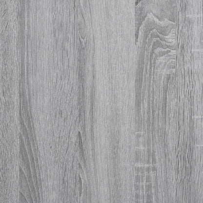 Couchtisch 102x55x42 cm verarbeitetes Holz grau Sonoma Eiche Farbe