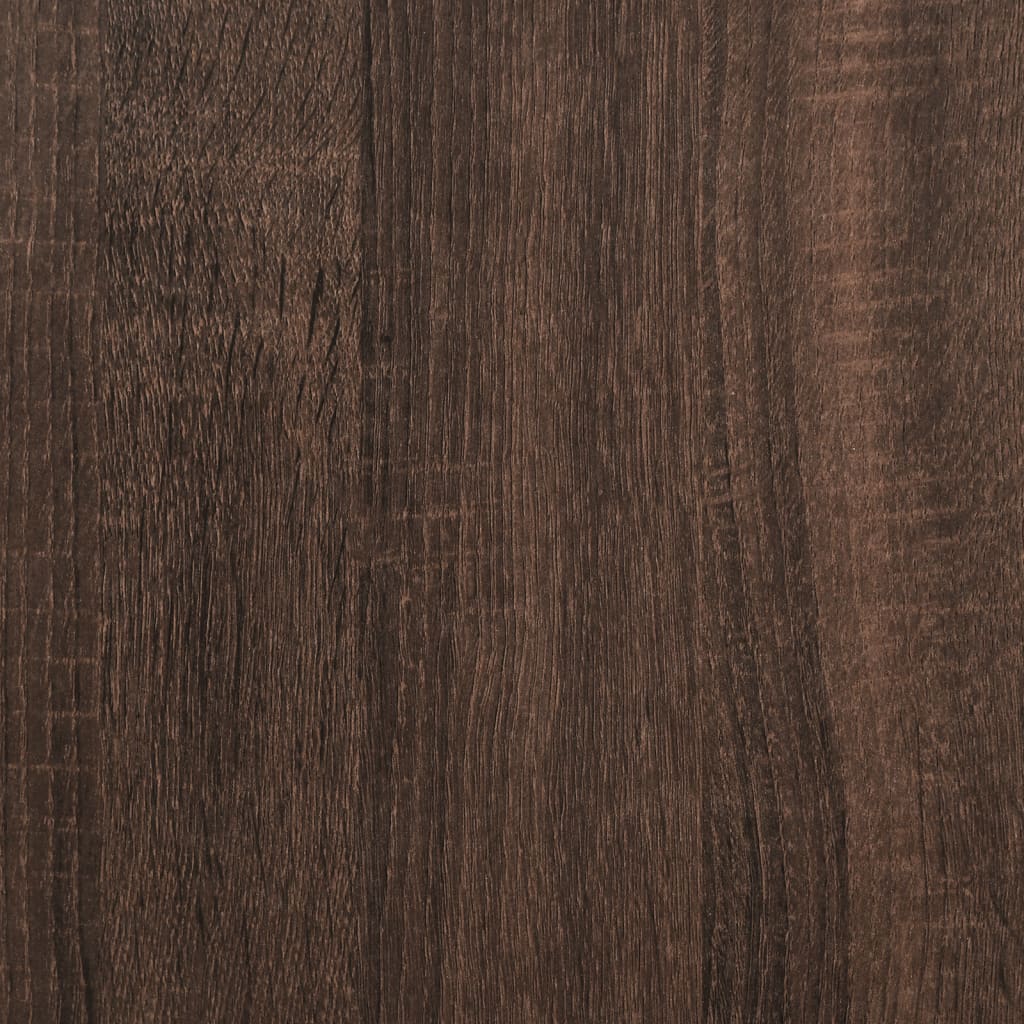 Salontafel 102x55x42 cm bewerkt hout bruin eikenkleur