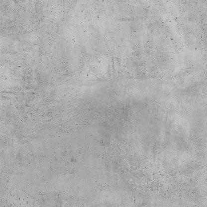Eckwandregal 45x45x147 cm verarbeitetes Holz betongrau