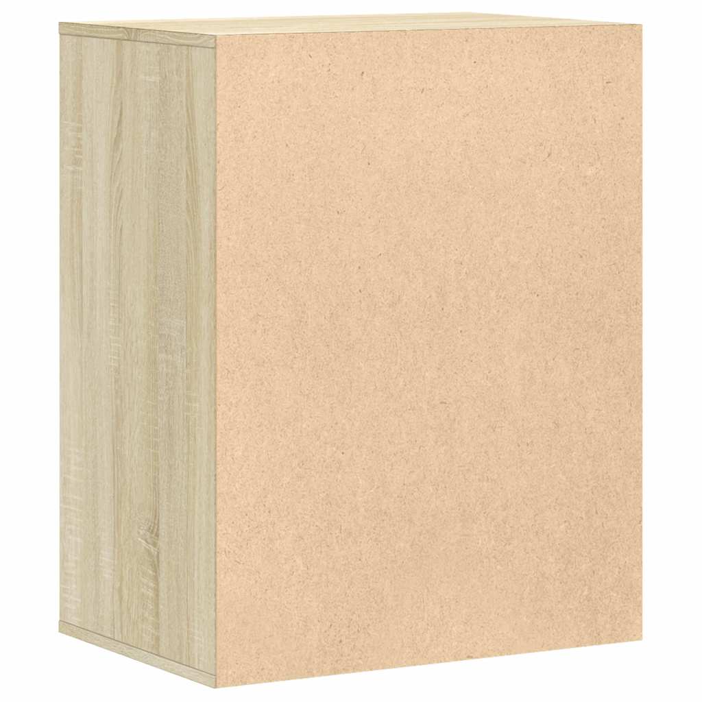 Kommode 60x41x76 cm verarbeitetes Holz Sonoma Eiche Farbe
