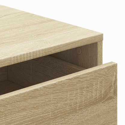 Kommode 60x41x76 cm verarbeitetes Holz Sonoma Eiche Farbe