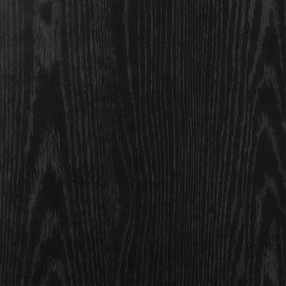 Schuhschrank 54x34x183 cm Spanplatte schwarz Eichenfarbe